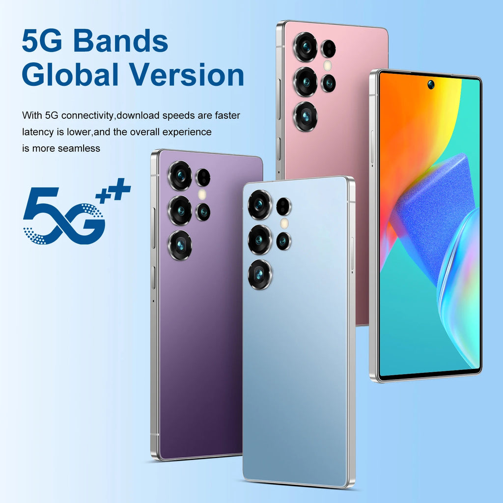 S25 Ultra 2026 smartphone with 16GB RAM 1TB storage 108MP camera and built-in stylus pen in 7.3 inch display