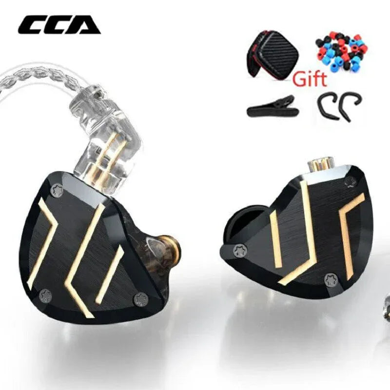 CCA C12 In-Ear Monitor Headphones - 12-Driver Hybrid HiFi by Tidesmit Tidesmit