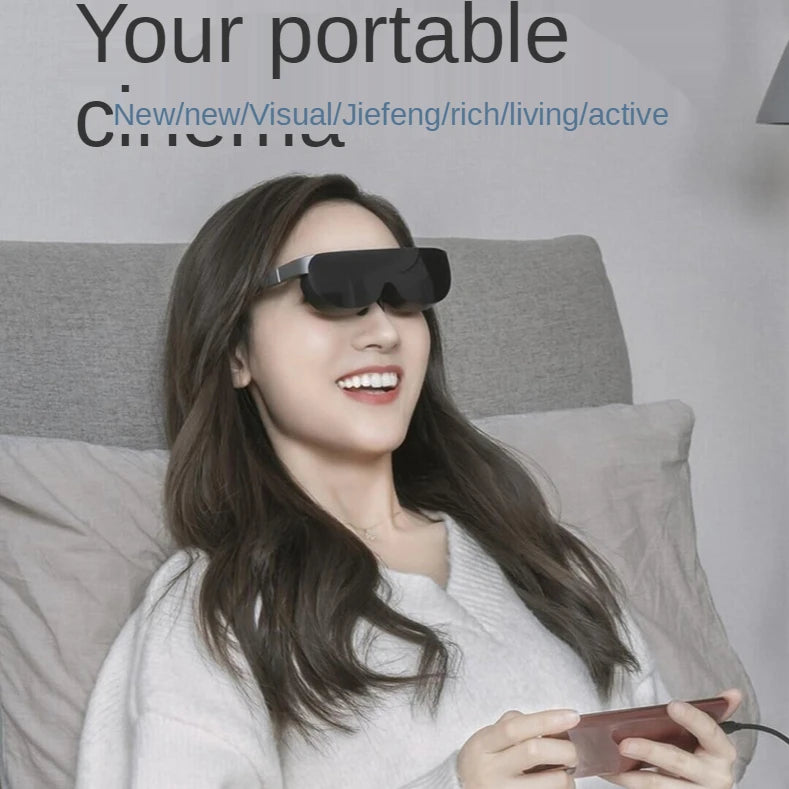 GRAWOOW G350 Smart AR Glasses RTS 3D Movie Augmented Reality Head Display Non-VR AR Glasses for Smart Phone