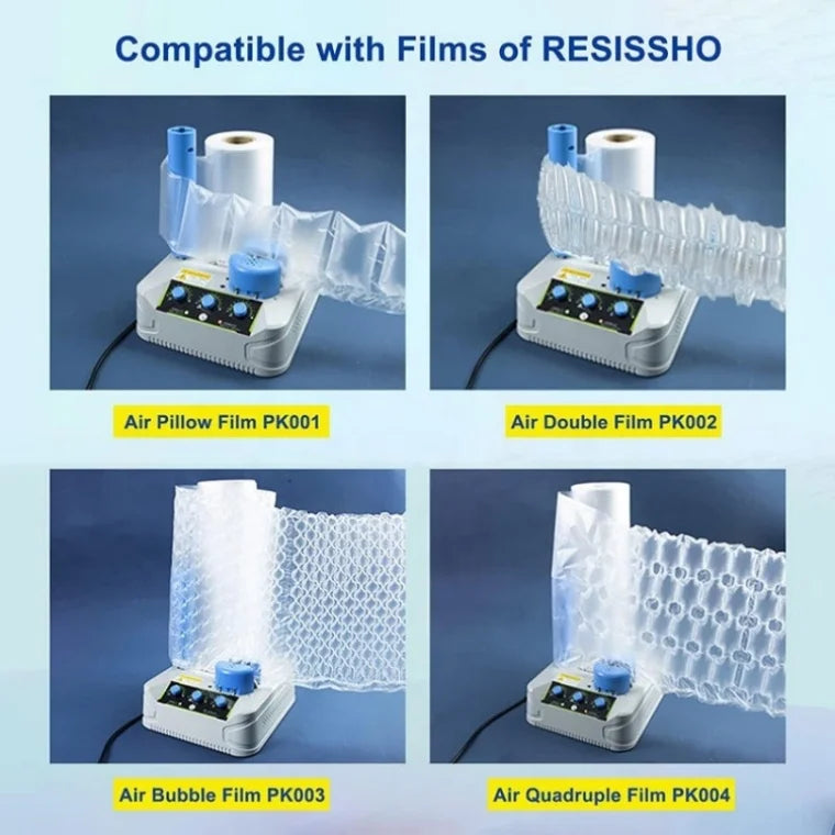 Efficient Automatic Electric Bubble Wrap Machine for Packaging Cartons Film Paper Material Motor Core Component Easy Operate