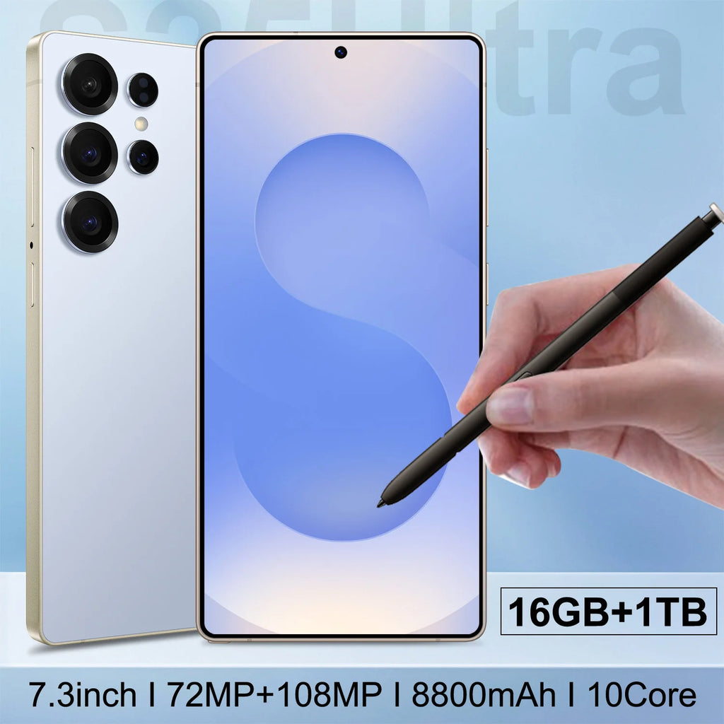 5G Smartphone 7.3Inch AMOLED, 16GB RAM, 1TB Storage - Tidesmit Essential Tidesmit