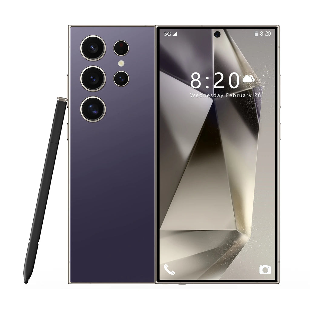 S25 Ultra 5G smartphone with 7.3 inch HD display and 108MP camera running Android 14 global version