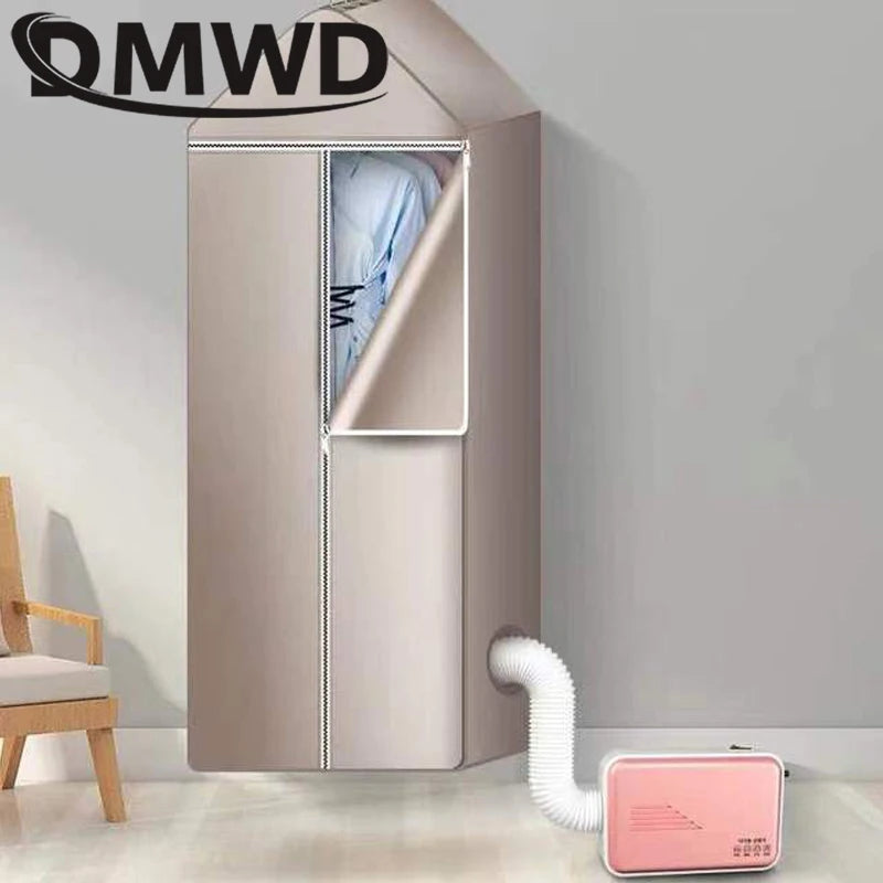Tidesmit 110V Electric Portable Cloth Dryer for Baby Clothes, Shoes, and Garments with Built-in Heater Sterilizer