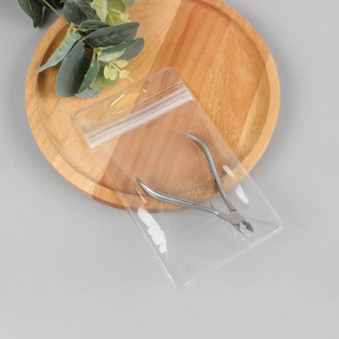 Pvc Self-styled Bag Bone Strip Bag Makeup Brush Scraping Eyebrow Knife Pendant Antique Gold and Silver Jewelry Moisture-proof