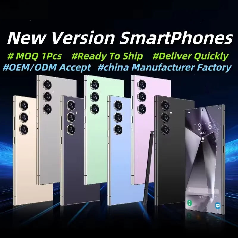 Value Deal S25 Smart Phone Original 7.3-inch Large Screen 16+1TB Storage Cross-border - Tidesmit