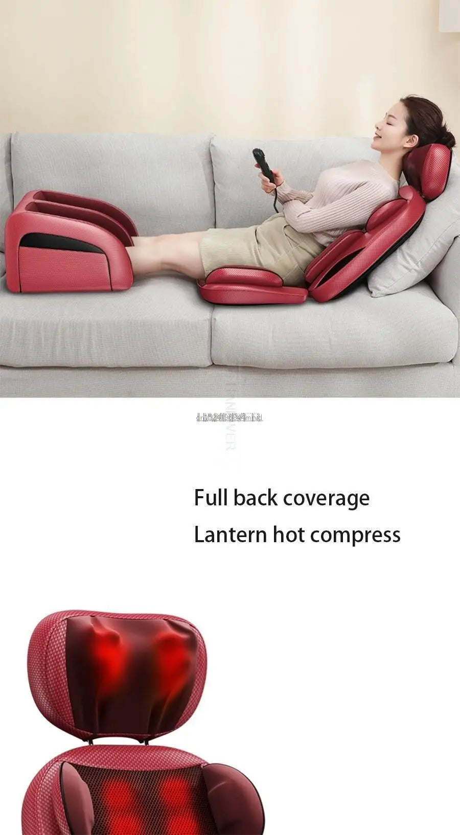 Full Body Electric Massage Chair - Deep Tissue Physiotherapy Brown Massage Chairs Tidesmit