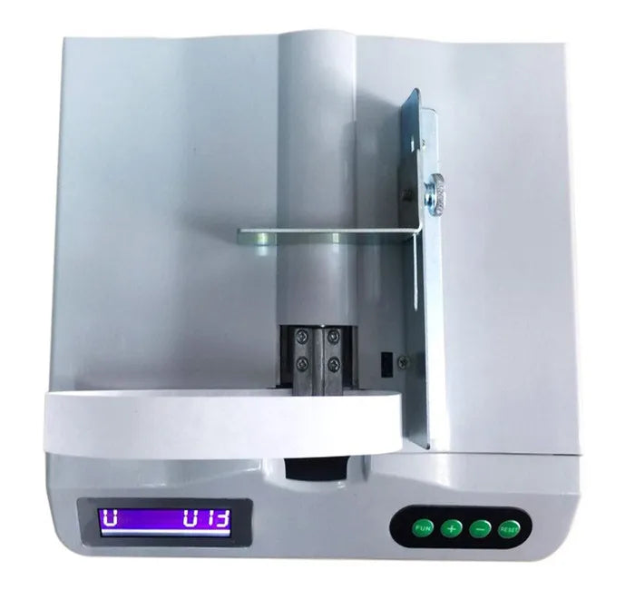 Small 20mm Paper Strapping Banding Machine Banknote/Tags/Cards Bundling Machine Heat Sealing Banding Machine