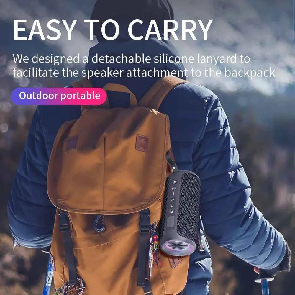 True Diversity Party Box Outdoor Professional bluetooth Led Dj Party Waterproof bluetooth Speaker for Conference Use My Store