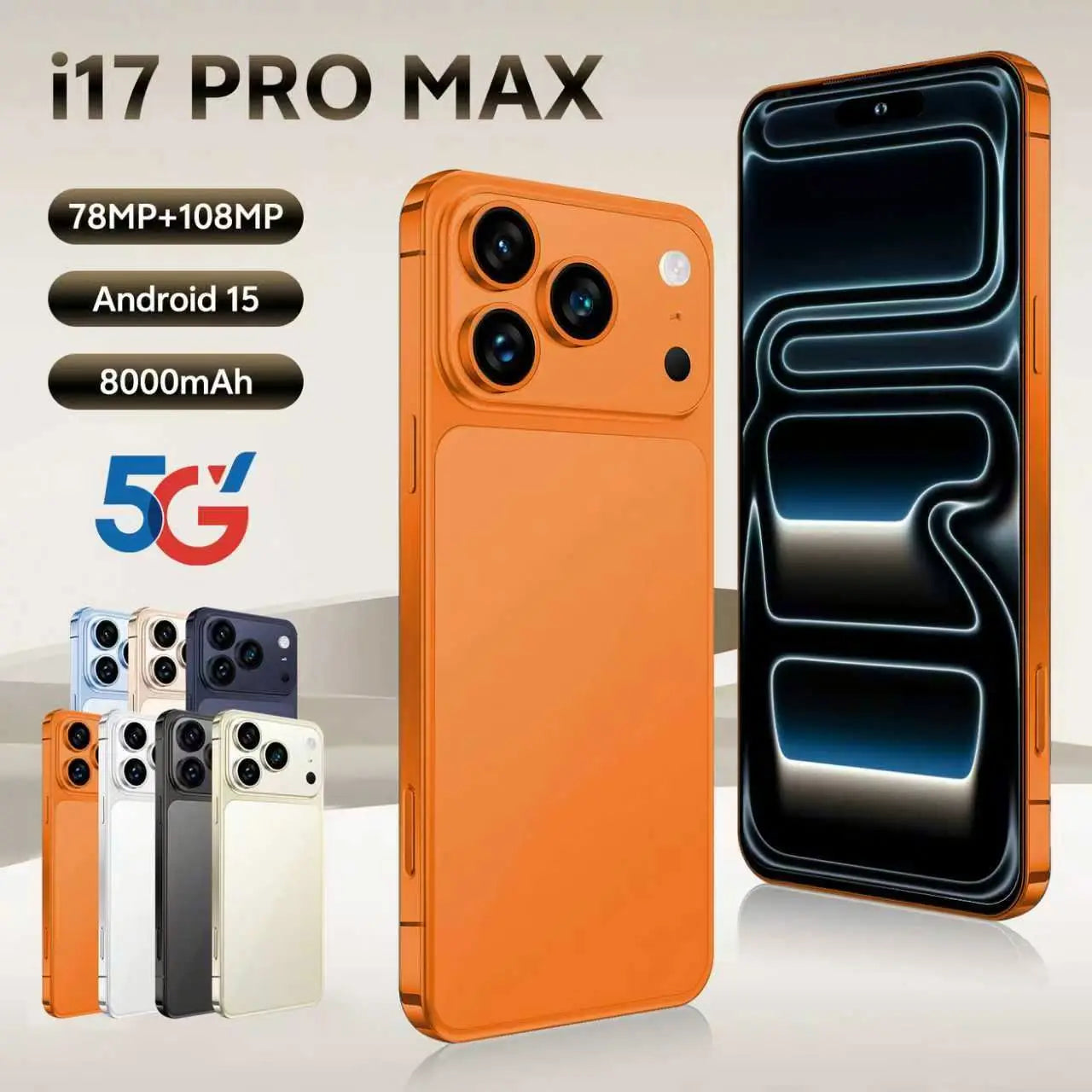 Close-up view of the Tidesmit S26 Ultra smartphone showing high-quality metallic finish, side buttons, and ports.