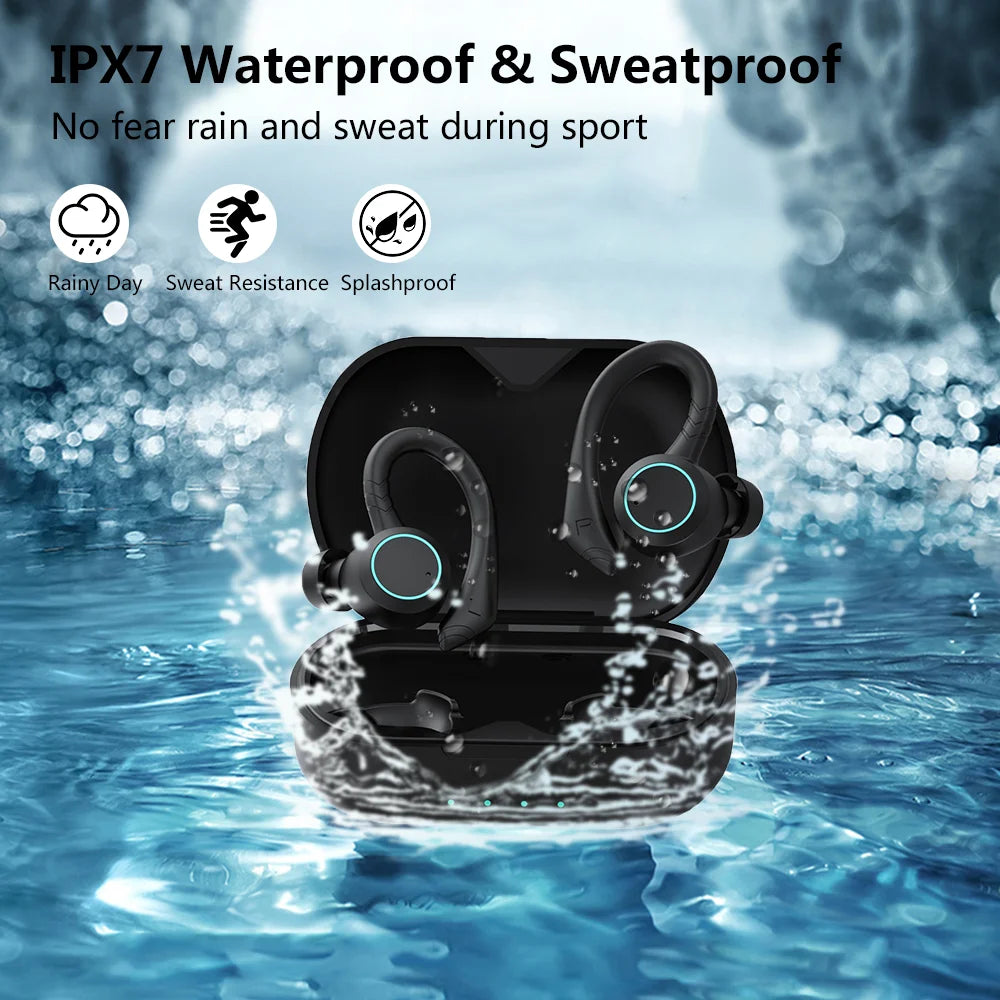 Electronics IPX7 Ecouteur San Fil Hifi Bass Sports Earphones Headphones TWS Wireless Earbuds Audifonos Fone De Ouvido Bluetooth Tidesmit