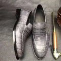 Goodyear Genuine crocodile Leather Loafers Men Luxury Casual Loafer Shoes for Men alligator Skin Custom Dress Shoes Men