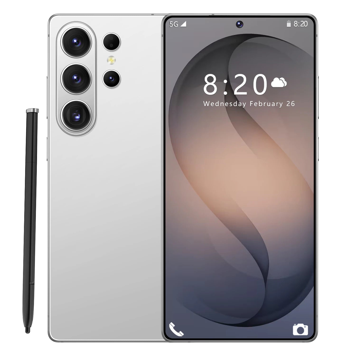 S26 Ultra 5G smartphone with 7.3 inch display, 16GB RAM, 1TB storage, and 108MP camera, gallery view 9