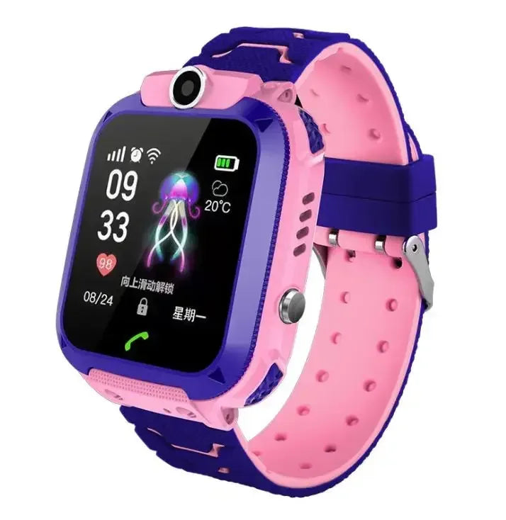 Q12 Kids Watch 1.44 Inch LBS Positioning IP67 Anti-lost Smart Watch Tracker SOS SIM Call GSM SIM Xmas Gifts for Child Kids Q12 - Tidesmit