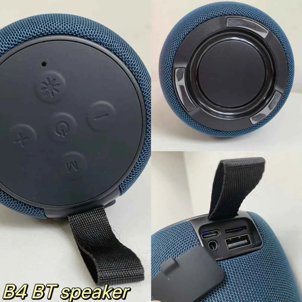 AMZ B4 JB Hot Selling RGB LED Flip8 Wireless Stereo TWS Speaker Waterproof Portable for Bluetooth Battery for Outdoor Parties My Store