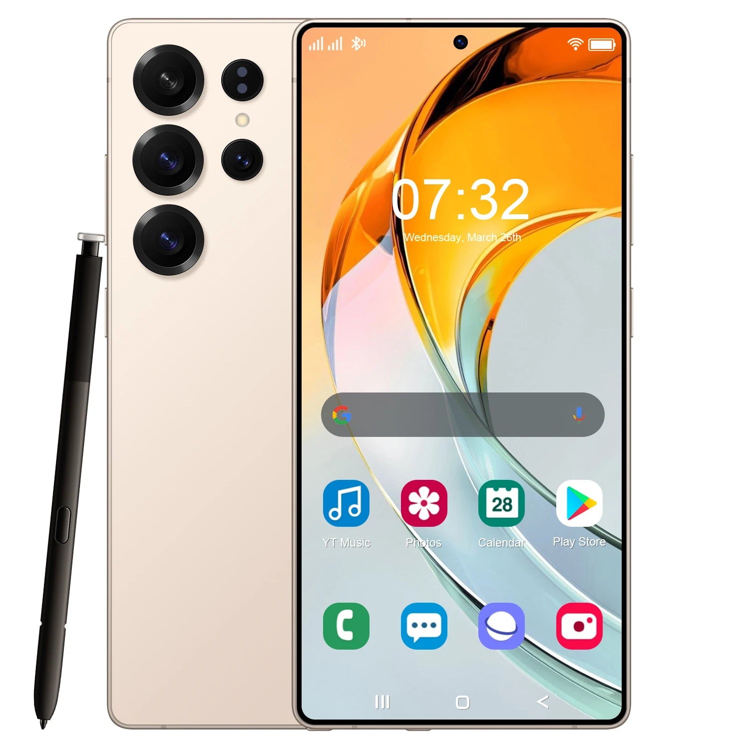 S25 Ultra 5G Smartphone 16GB RAM 1TB Storage - EU Version Gold 16g Tidesmit