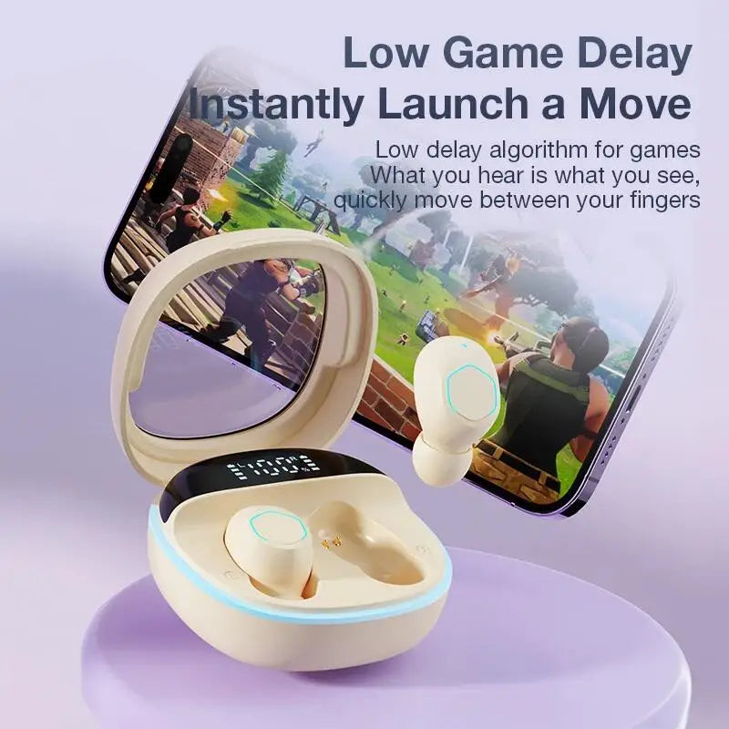 Hot Sale Wireless Sports Earphones M41Music Gaming Earphones TWS Binaural Touch Power Display In-Ear Earbuds Earphones Tidesmit