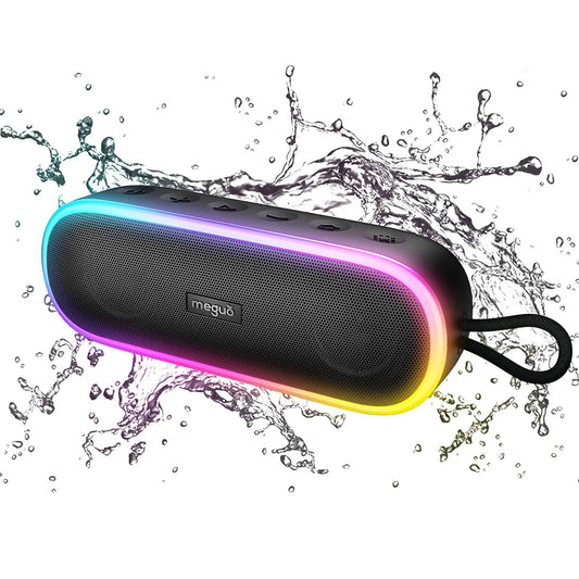 Bluetooth Speaker -A15 PRO 20W Wireless for Bluetooth Speaker Portable IPX7 Waterproof RGB Lights 24 Hours Playtime TWS for Outdoor and Computer Us
