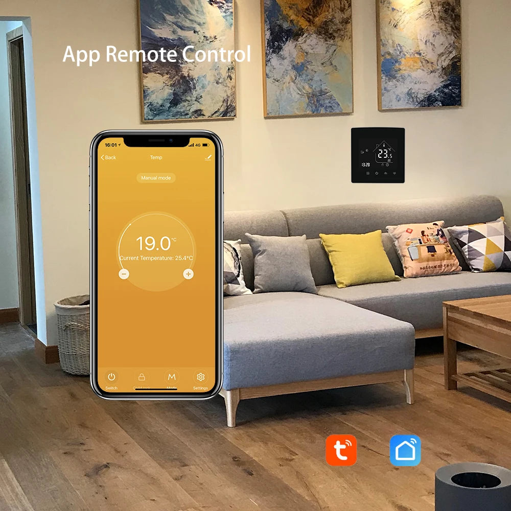 ZigBee Thermostat Temperature Controller Water/Electric Floor Heating Gas Boiler GA/GB 25A/GC Smart Life Tuya Alexa Google Home