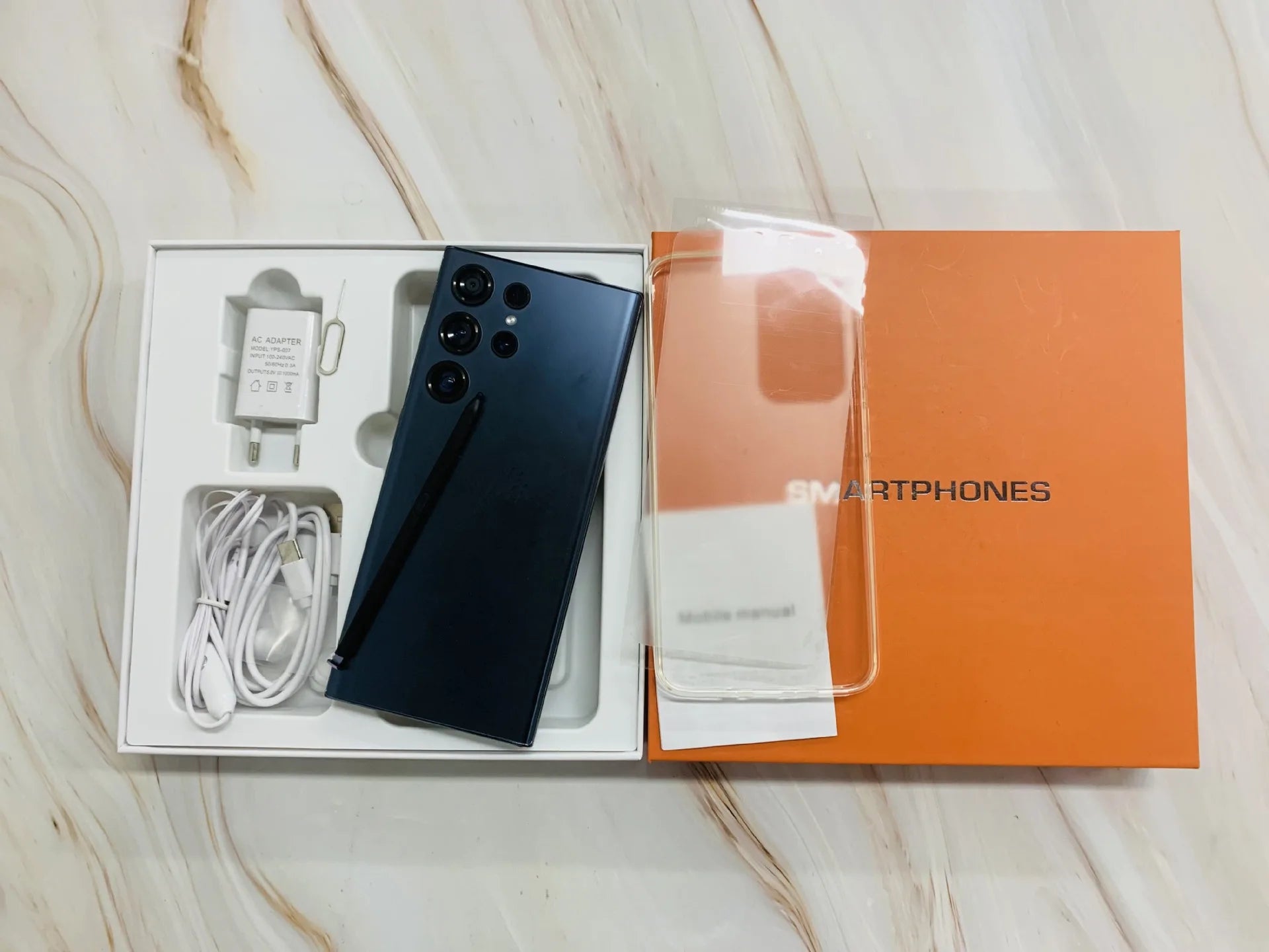 SVm Sun S23 Ultra Android Smart Phone High Quality 8+256GB HD Screen Resolution LTE and CDMA Cellular in French and Spanish - Tidesmit