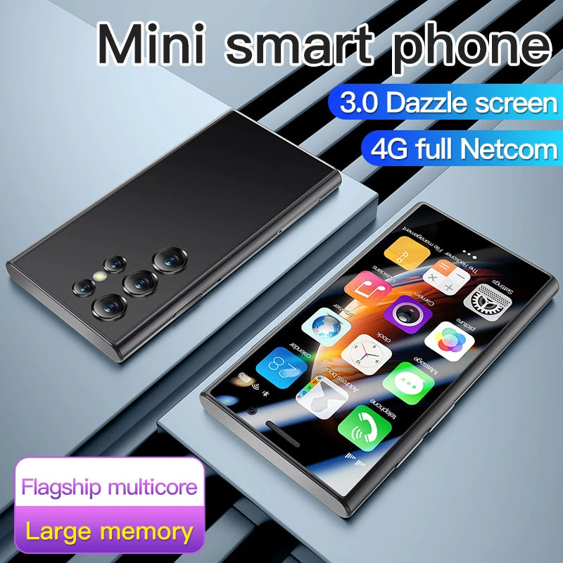 RTS 3G&4G Smart Phone Mini Porket Phone Portable Mini Cell Phone 3.0 Inch Display SOYES S23 PRO 4G - Tidesmit