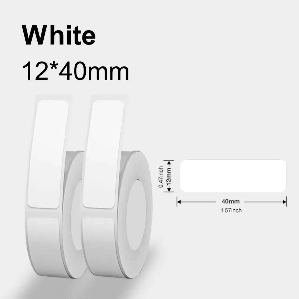 41mm x 40mm Tamper-Proof PE Security Seal Destructible Texture Paper Tag - Angle/Detail 3