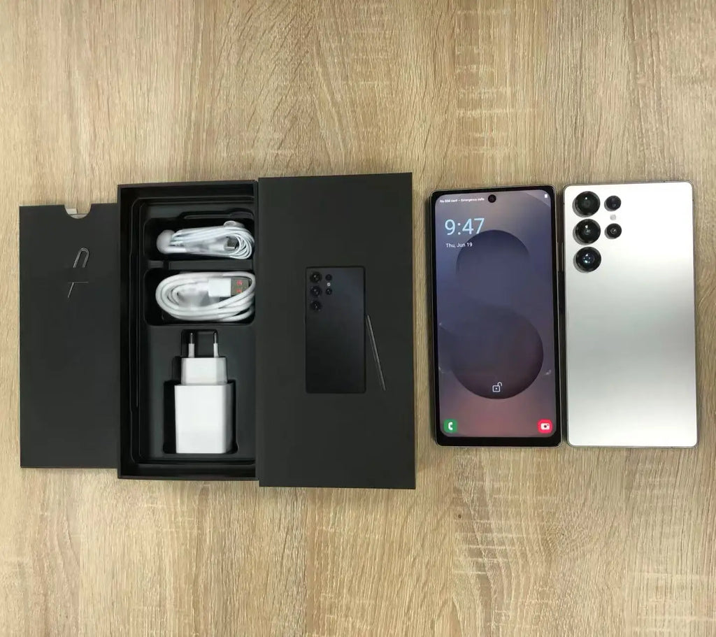 High Configuration S25 Ultra 2025 7.3Inch 22GB+1TB 5G Android 15 HD Screen  108MP Clear Camera  Gaming Long Standby Smart Phone - Tidesmit