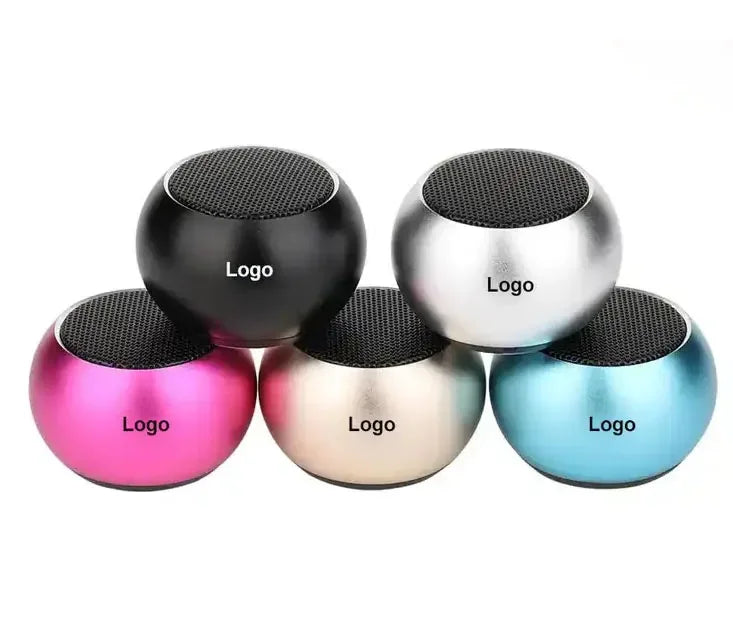 Portable Bluetooth Speaker: Metal Mini Wireless Audio with 360 Sound My Store