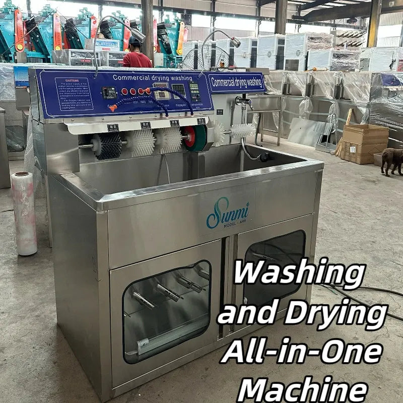 Commercial Electric Shoe Washer Dryer with UV Ozone Sterilization