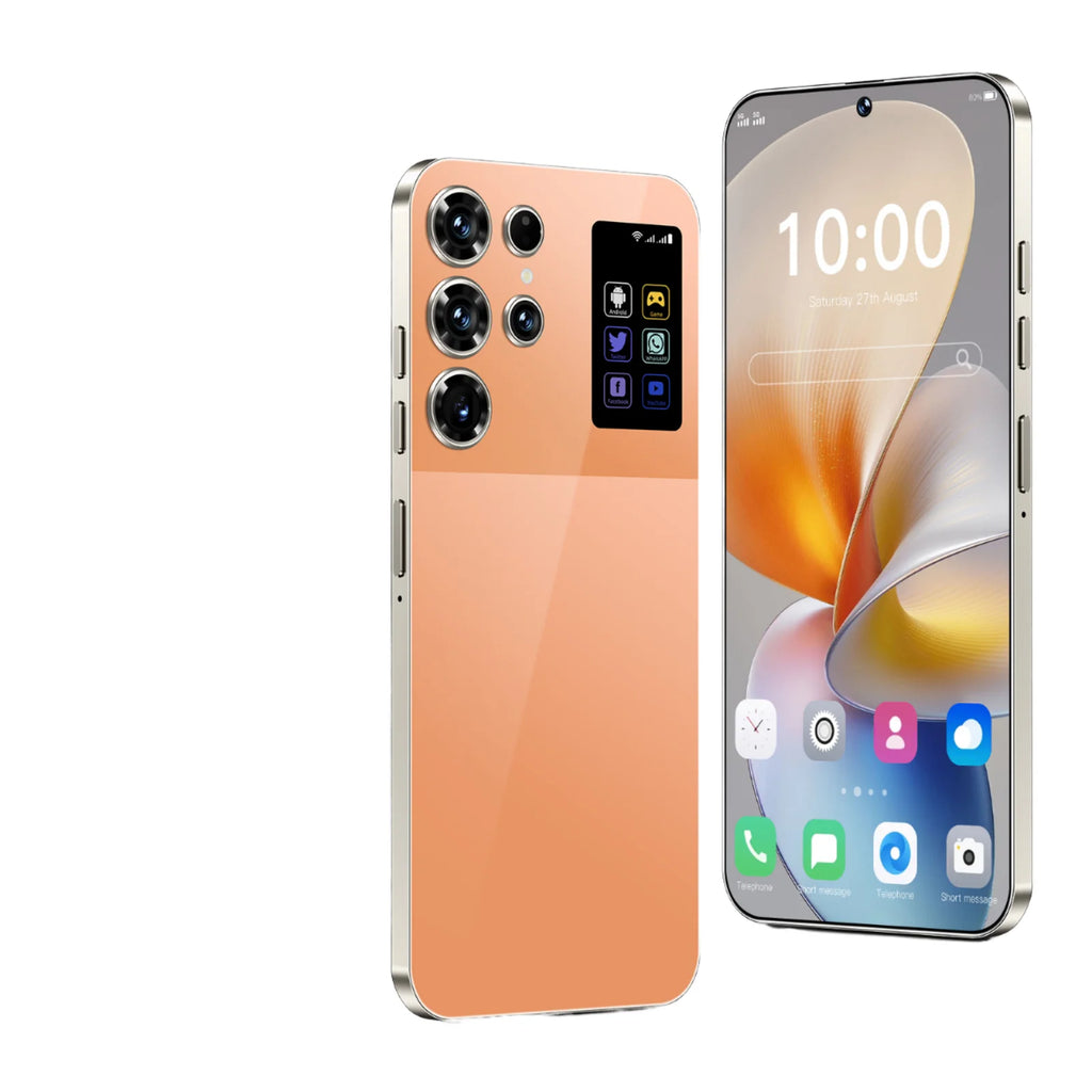 S26 Ultra 5G Smartphone 1TB 16GB RAM Orange - Unlocked Mobile Tidesmit