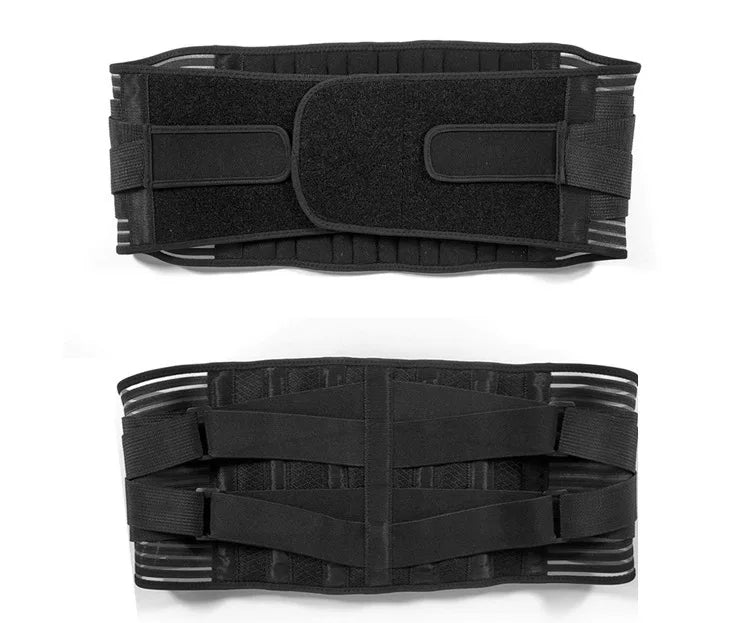 Double Pull Back Lumbar Support Belt Waist Orthopedic Corset Men Women Spine Decompression Waist Trainer Brace Back Pain Relief