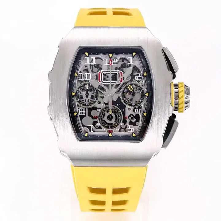 Series Titanium case Watch Features the 7750 Chronograph Mechanical Movement Making It a Luxury Men's Mechanical Watch