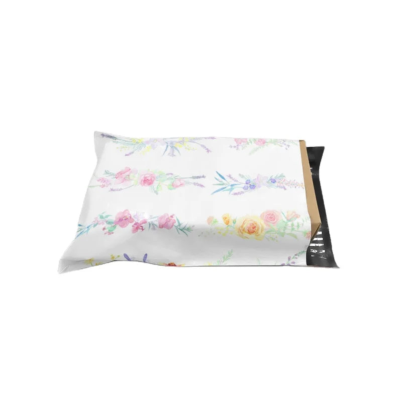 Pink Compostable Bag Mailer 100 pcs 19x24 Clear Poly Mailer Package Custom Polymailer Mailing Bag Shipping Mailers Plastic Color