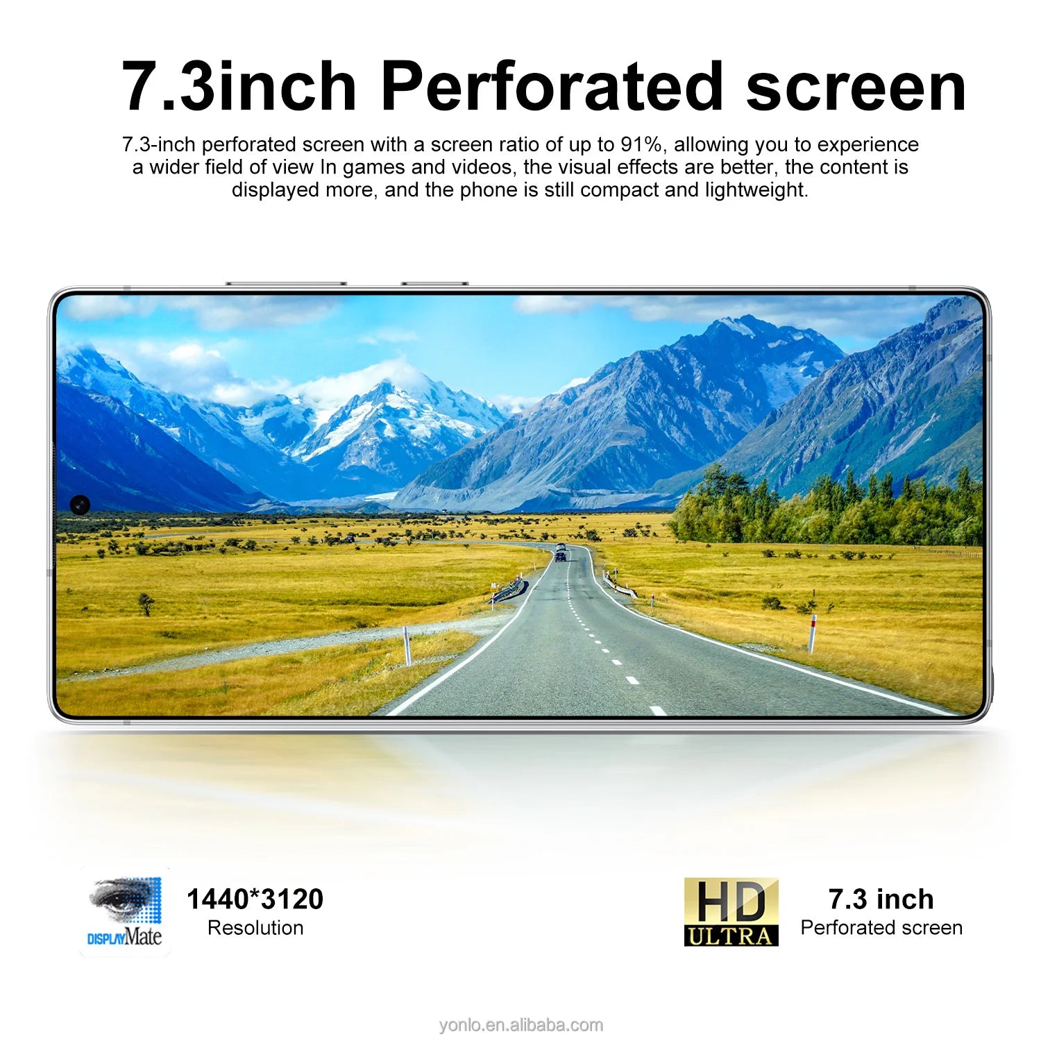 S26 Ultra 5G Android smartphone featuring 7.3 inch display 16GB RAM and 1TB storage in gallery view position 13
