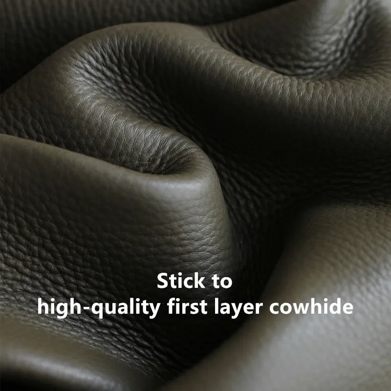 Women Luxury Genuine Leather Tote Soft Cowhide Handbag Two Sides Available Using Shoulder Bags Versatile And Durable