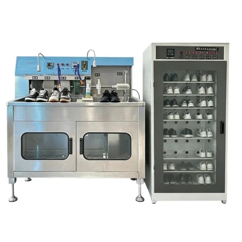 Professional Shoe Washer Dryer Combo with Ozone Sanitizing
