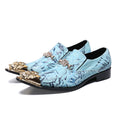 NA264 Luxury Pointed Toe Slip on Man Rhinestone Runway Loafers British Designer Patent Leather Wedding Party Men's Banquet Shoes