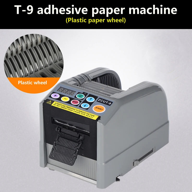 Wholesale ZCUT-9 Automatic Tape Dispensers Packing Non Adhesive Electrical Tape Cutter Machine Ribbon Dispenser