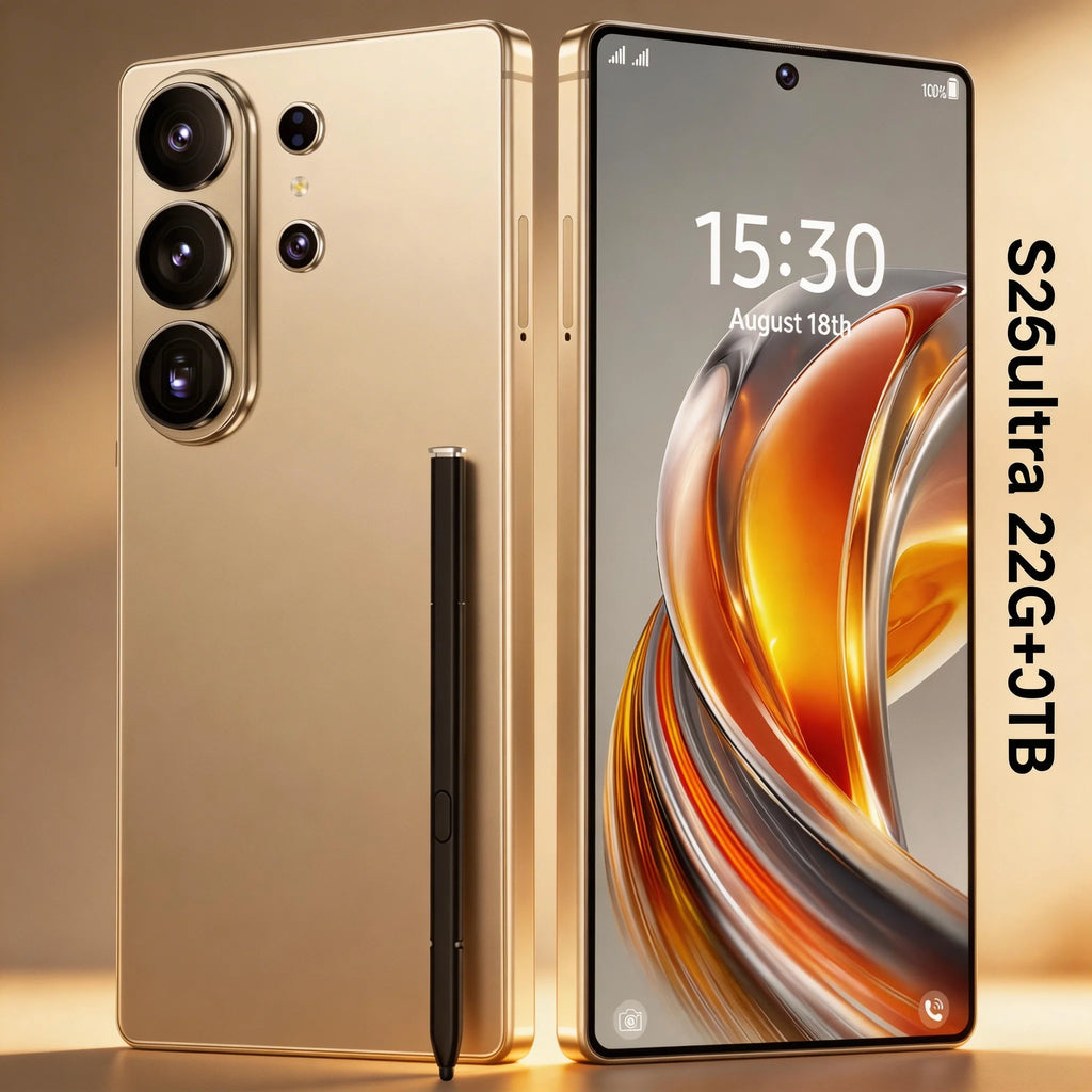 Tidesmit S26 Ultra 5G Smartphone with 22GB RAM 2TB storage 108MP camera and built-in pen in global unlocked version