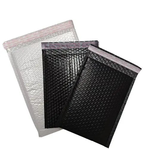 Poly Bubble Mailer Bags for Cosmetic & Makeup Tools Packaging Durable Customizable Thickness Industrial Use