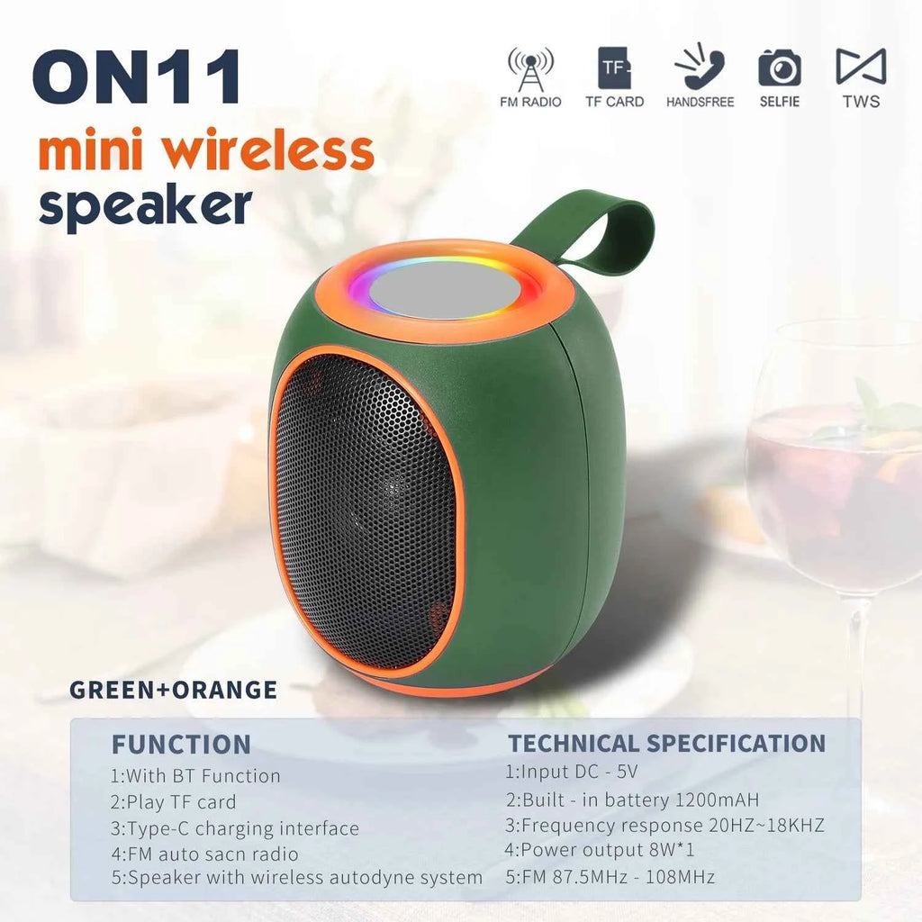 20W Bluetooth Speaker Wireless Portable RGB Lights 24 Hours Playtime Outdoor TWS for outdoor indoor camping My Store