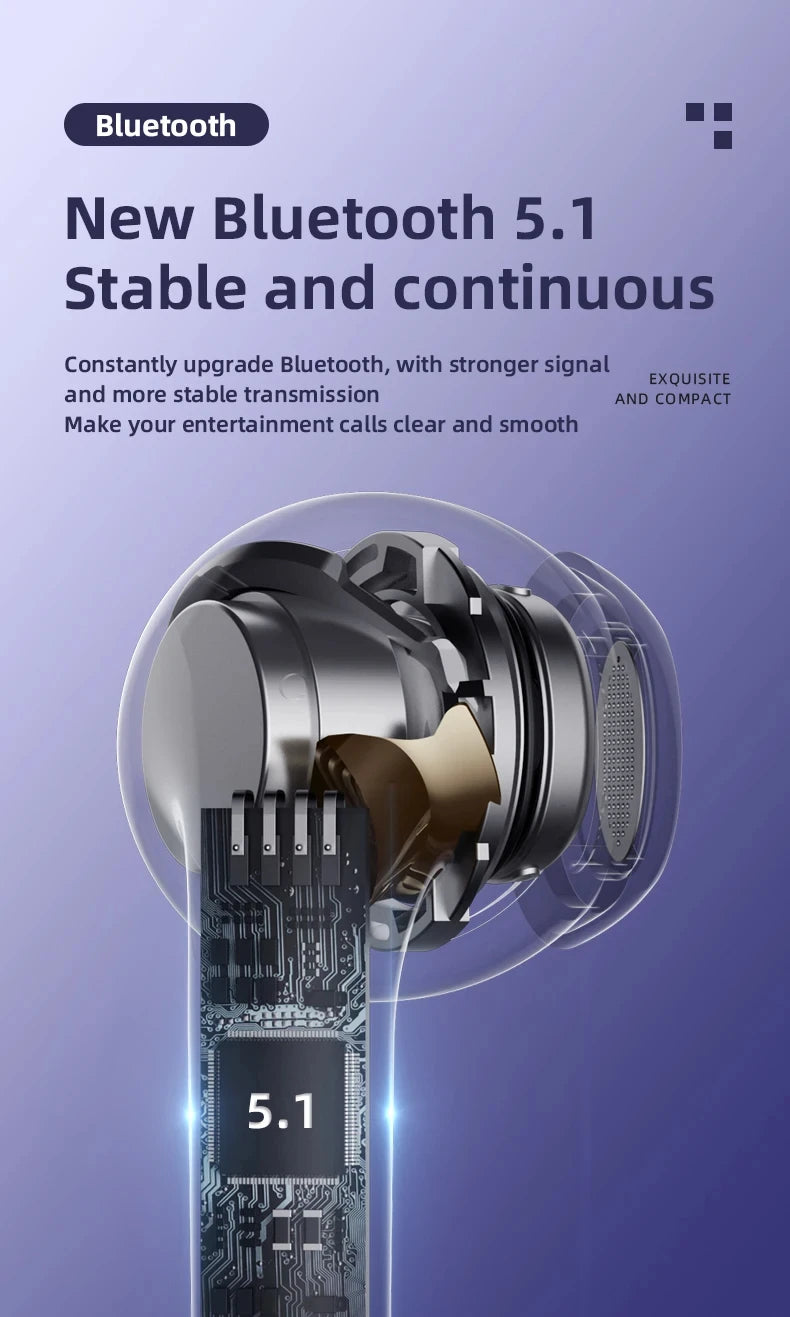 Original Lenovo LP40 Pro Music Earphones Wireless BT 5.1 Earbuds Touch Control TWS Headset Sports Waterproof Headphone with Mic Tidesmit