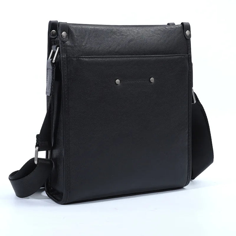 Genuine Leather Waterproof Ultra-Lightweight Fashion Crossbody Tote Bag Large-Capacity Business Casual Shoulder Bag New