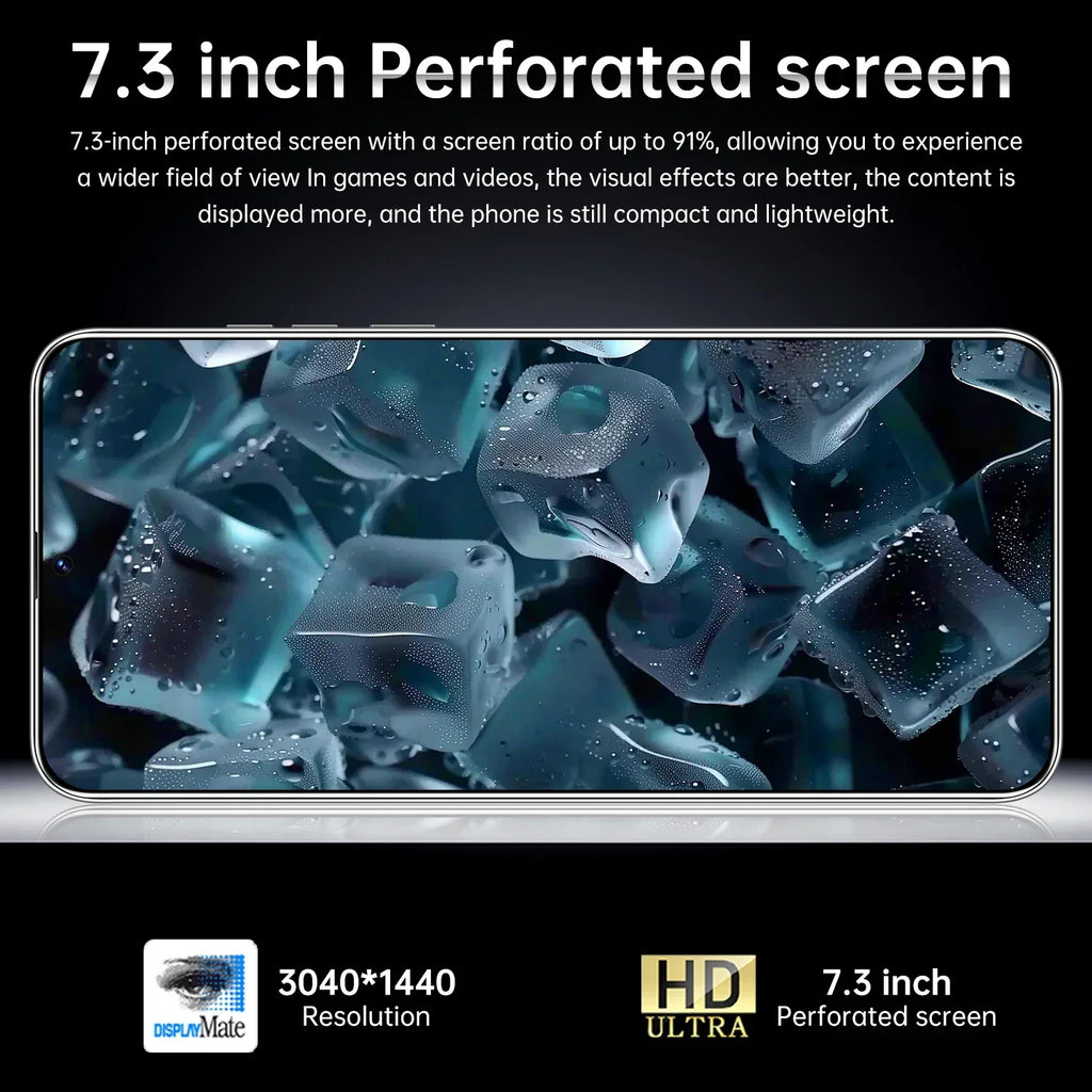 2025 Newest OnePlus 12R 5G Global, 12GB+256GB 7.3 Inch ColorOS 15 Deca Core Smart Phone - Tidesmit