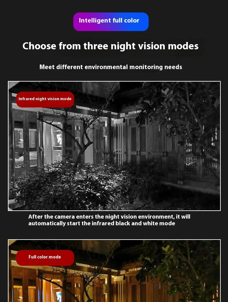 ICSEE P11 8mp 4K wireless wifi camera home security HD network monitor video outdoor dual lens waterproof 6MP 3K ip ptz camera Tidesmit