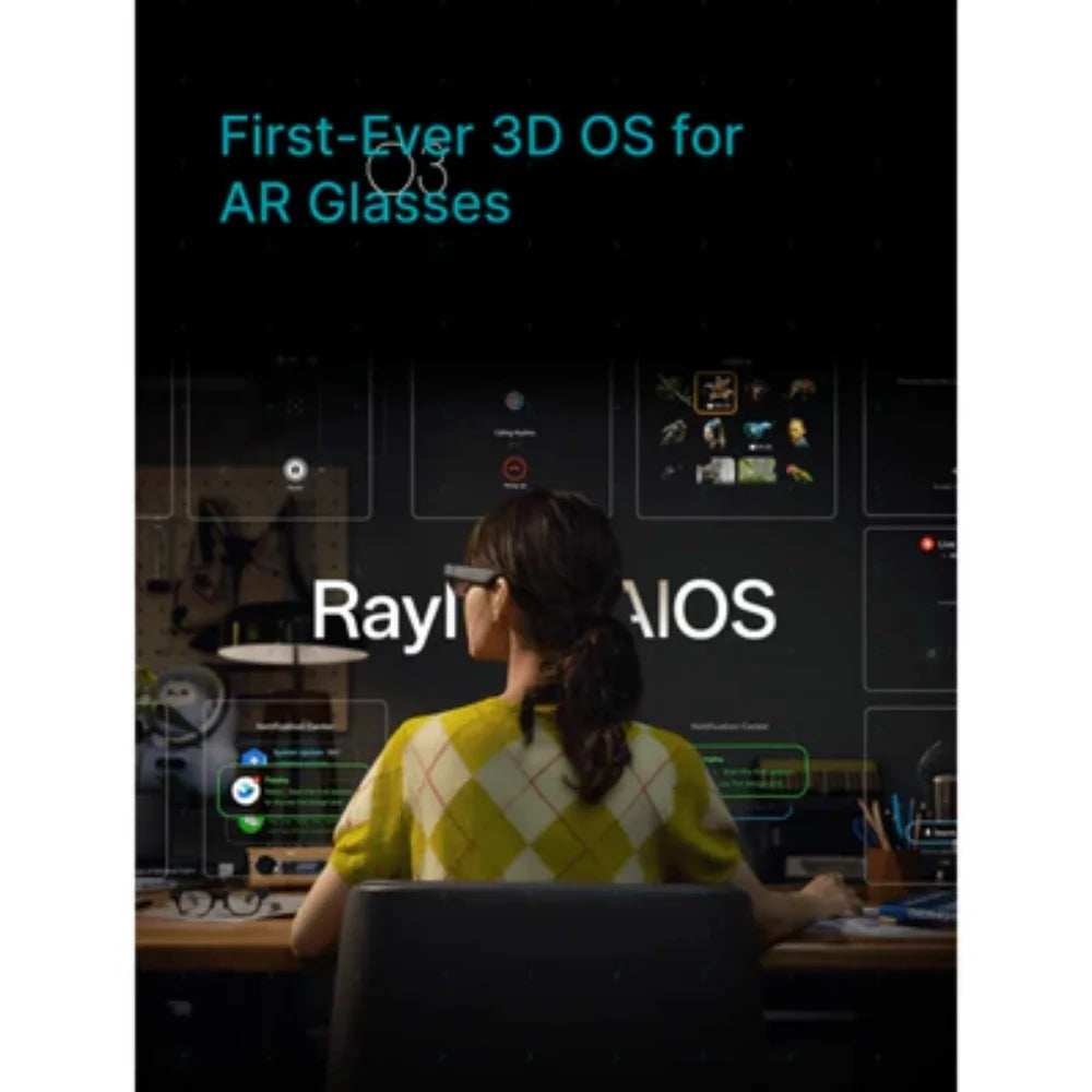 RayNeo X3 Pro AI+AR Smart Glasses,3500nits,Global Version