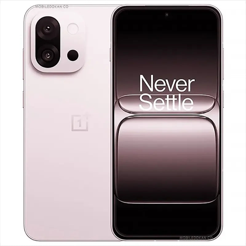 OnePlus 13T 5G smartphone with 1.5K 120Hz LTPO AMOLED display, Snapdragon 8 chip, and 50MP camera system.