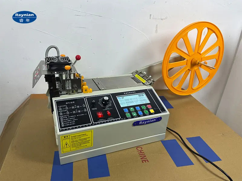Raynian-988 LCD Display Cold/hot Cutting Machine  Shoelace Cutting Machine Ribbon Cutting Machine