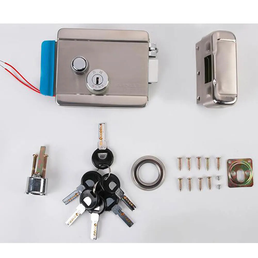 7 Inch Color Video Door Phone doorbell RFID Access Control Camera System for 2/3/4Unit  multi apartments Intercom