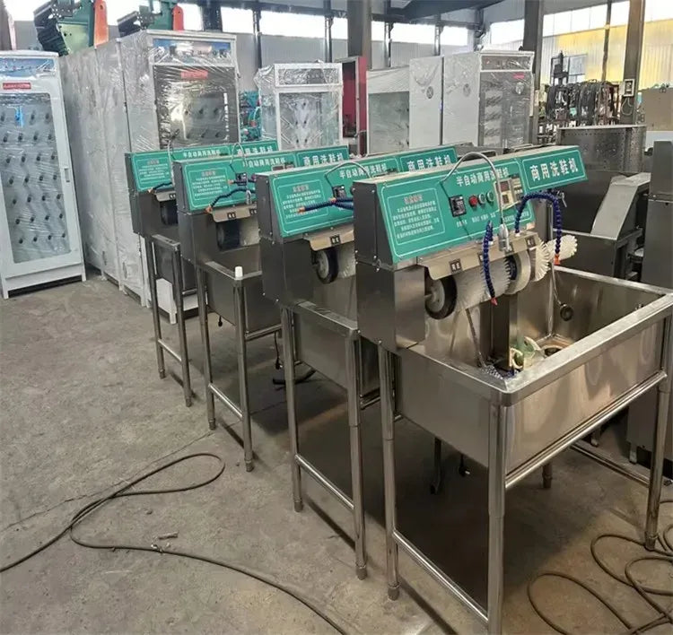 Industrial Automatic Commercial Shoe Washer Disinfection Dryer Machine