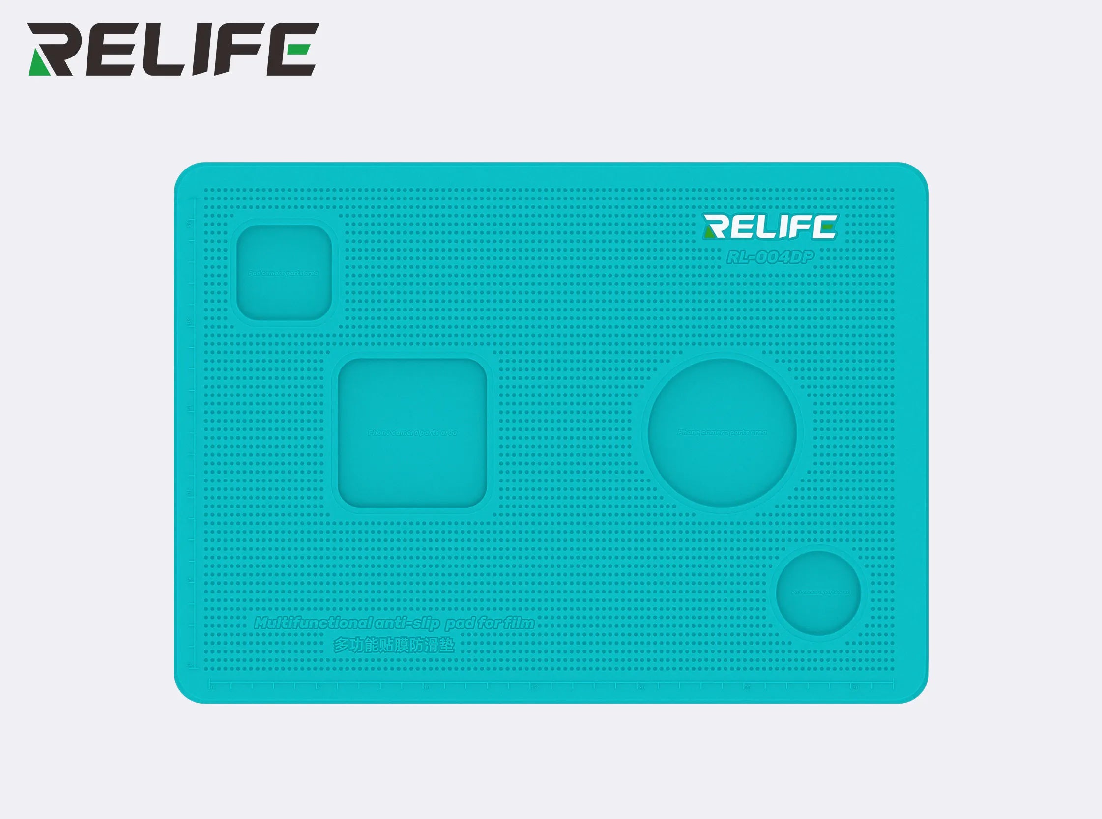 RELIFE RL-004DP Anti-Slip Silicone Screen Protector Card Slot Multifunctional Mobile Phone Camera Protection Film Mat DIY Grade Tidesmit
